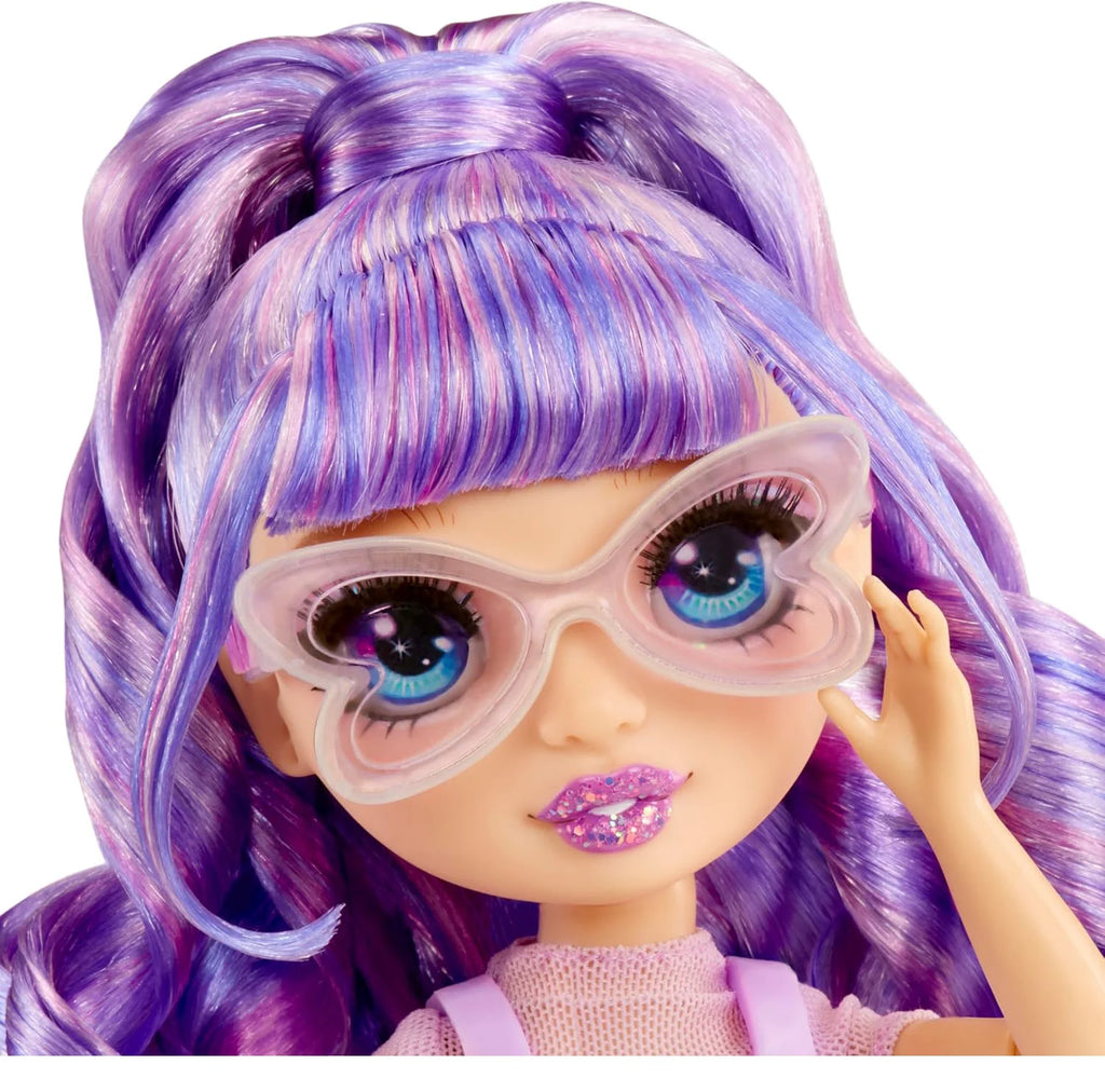 Rainbow High Crystal Fashion Doll - Violet