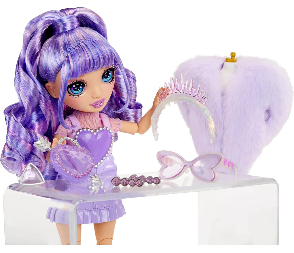 Rainbow High Crystal Fashion Doll - Violet