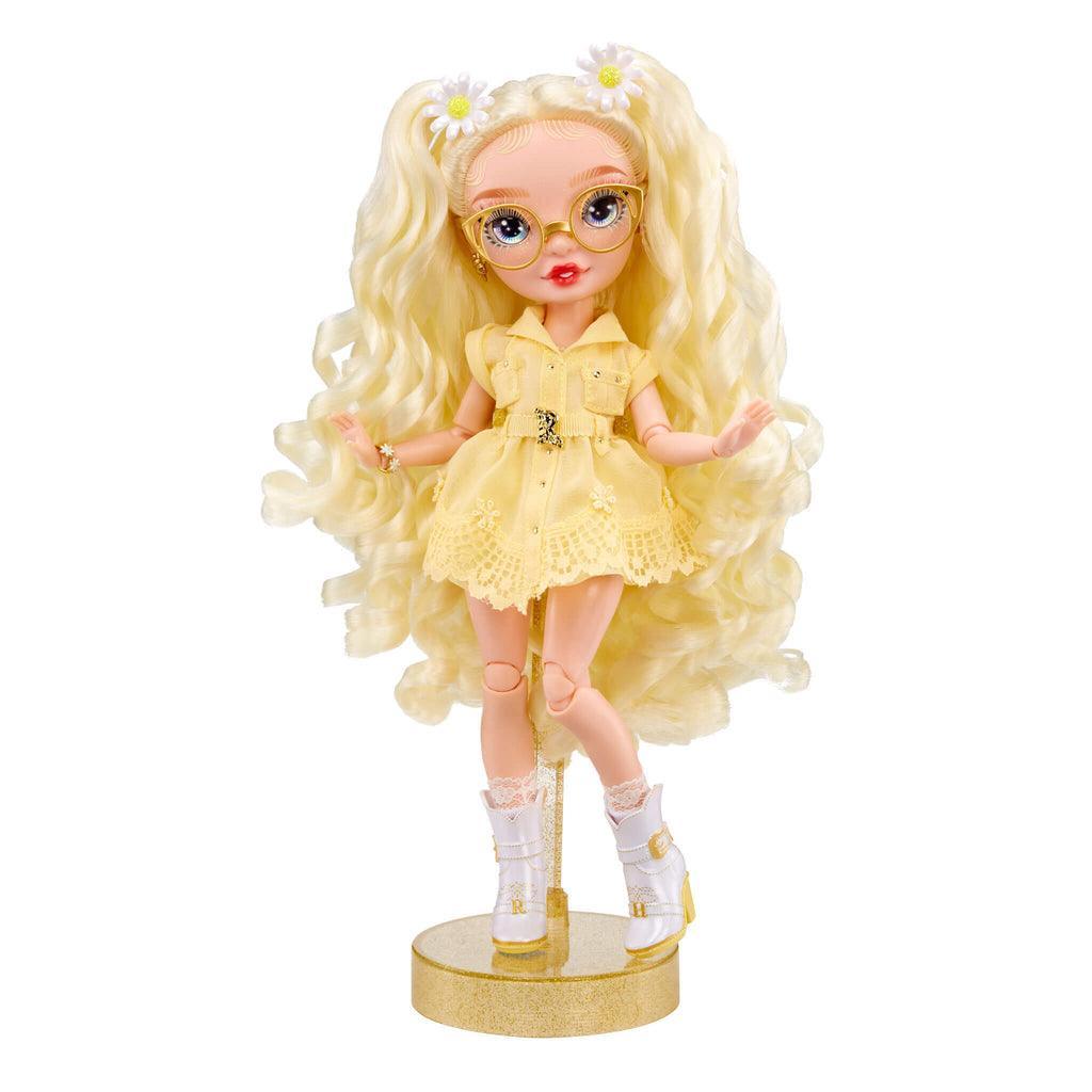 Rainbow High Delilah Fields - Buttercup Yellow Fashion Doll - TOYBOX Toy Shop