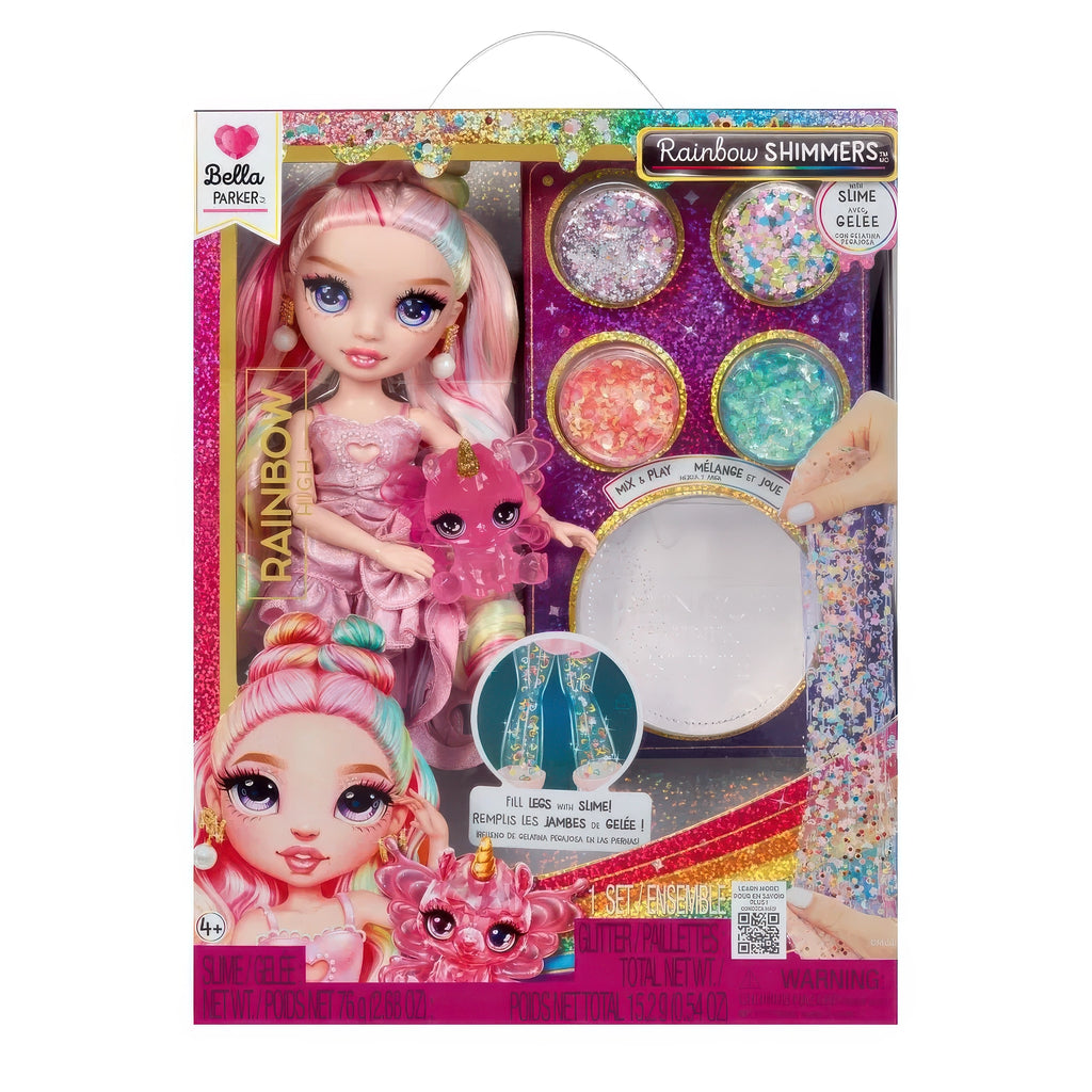 Rainbow High Doll Rainbow Shimmers with Slime Bella