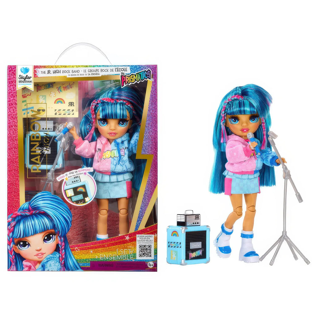 Rainbow High Jr High Rock Band - Skyler Blue 23cm Fashion Doll