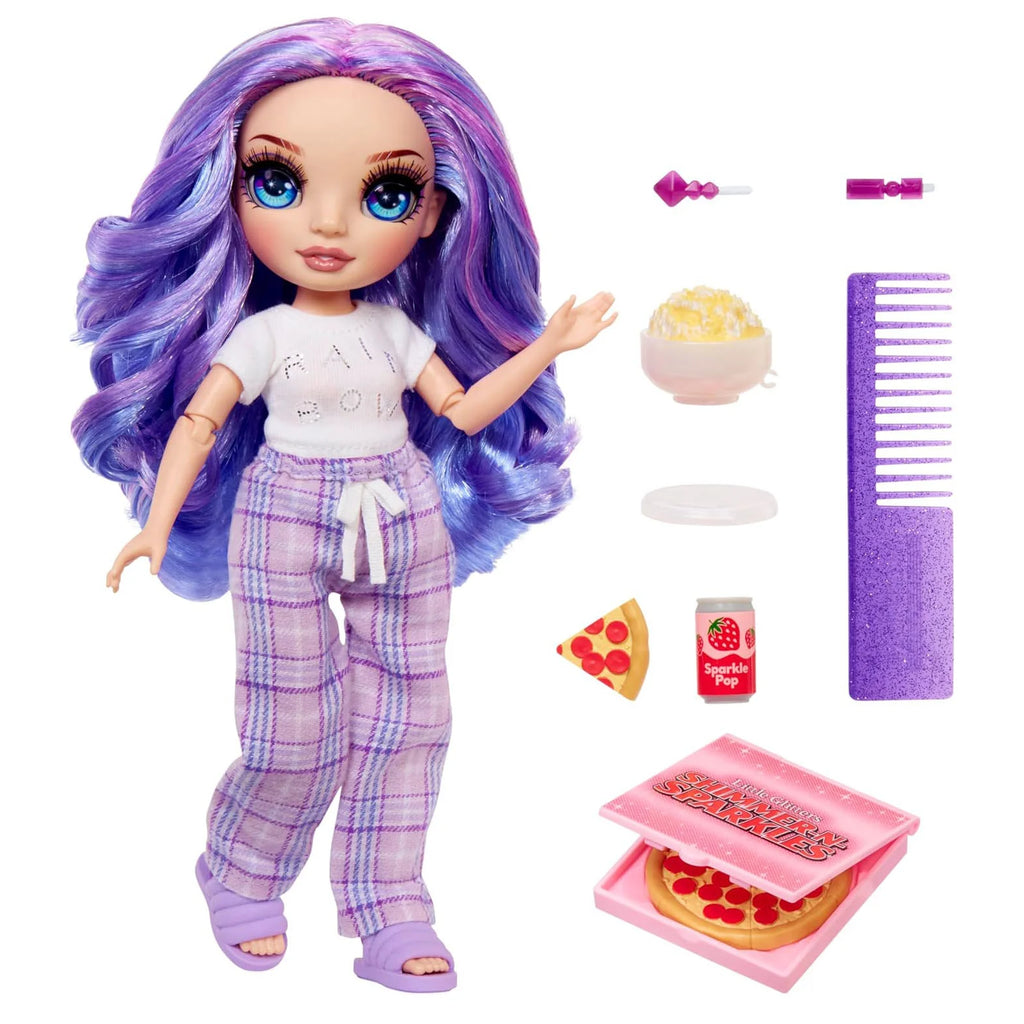 Rainbow High Junior High PJ Party Fashion Doll - Violet - TOYBOX Toy Shop