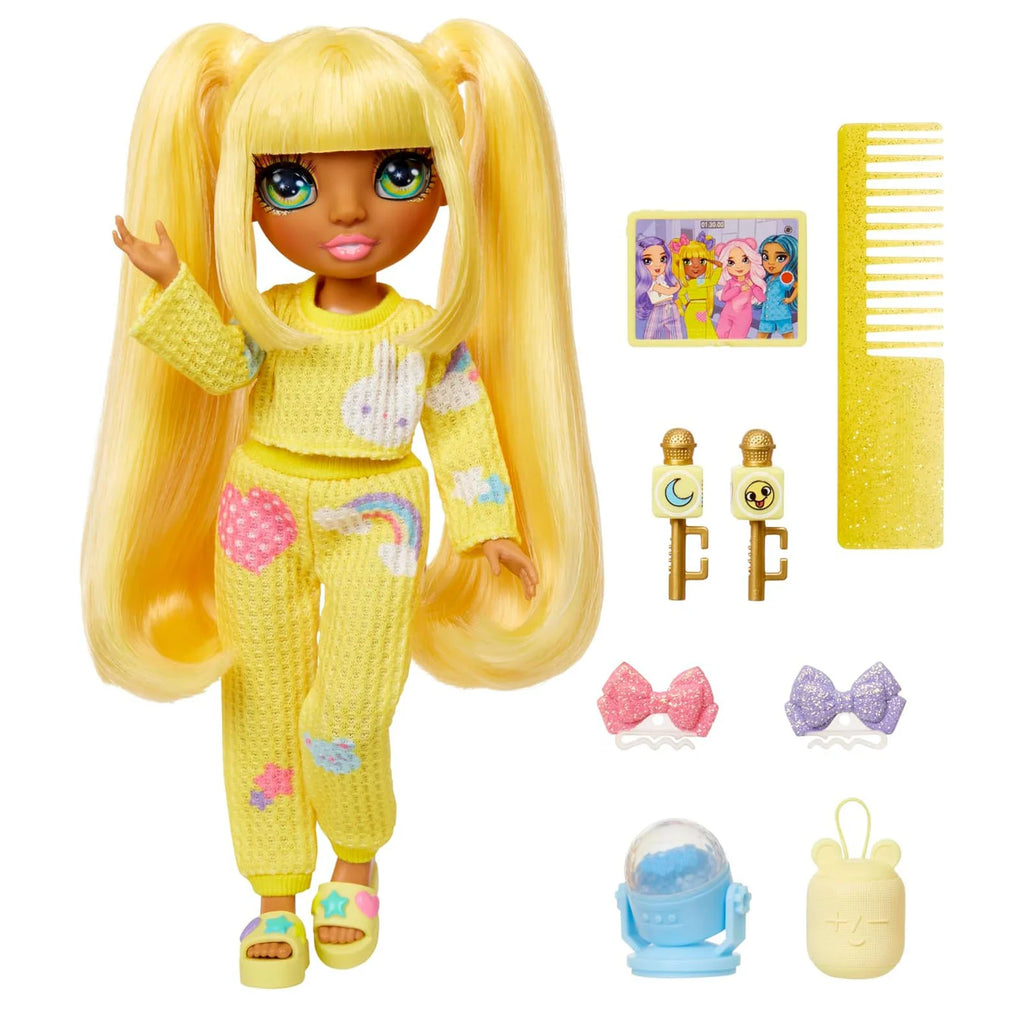 Rainbow High Junior High PJ Party Fashion Doll - Sunny - TOYBOX Toy Shop