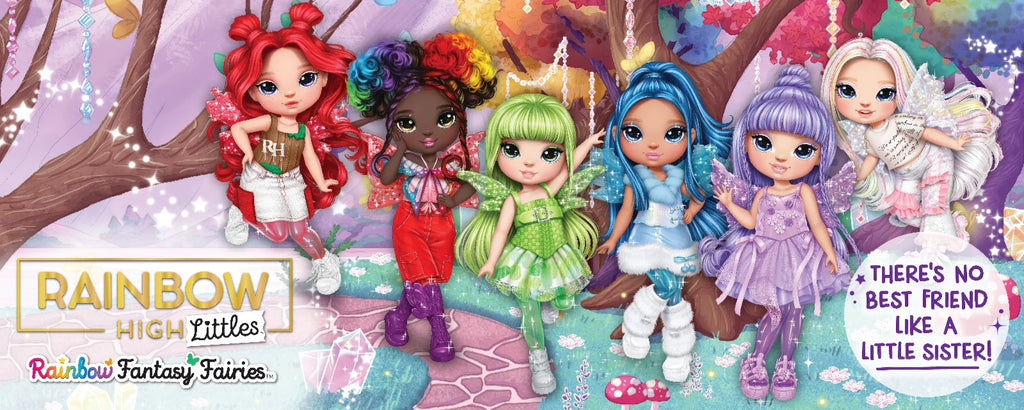 Rainbow High Littles Rainbow Fantasy Fairies with Pet - Apple Red