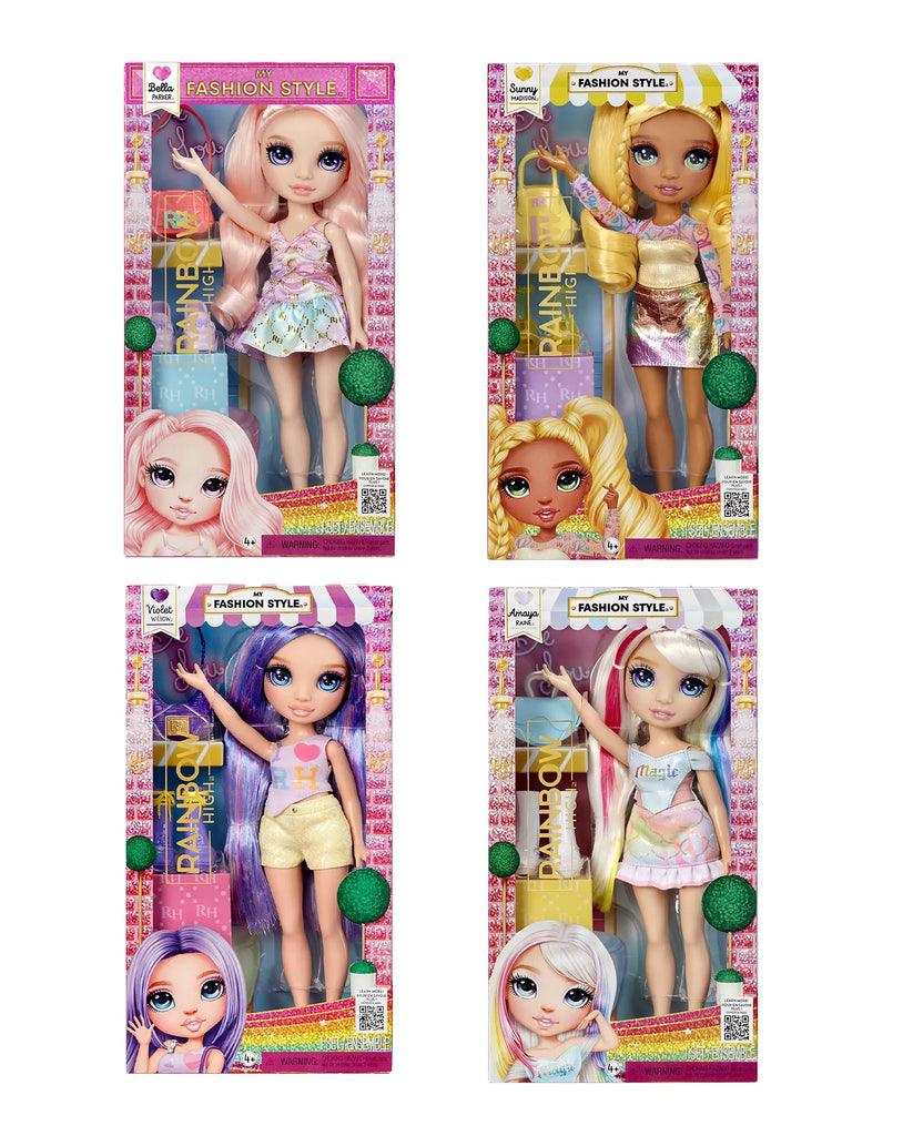 Rainbow High My Fashion Style Fashion Dolls - Assorted 2