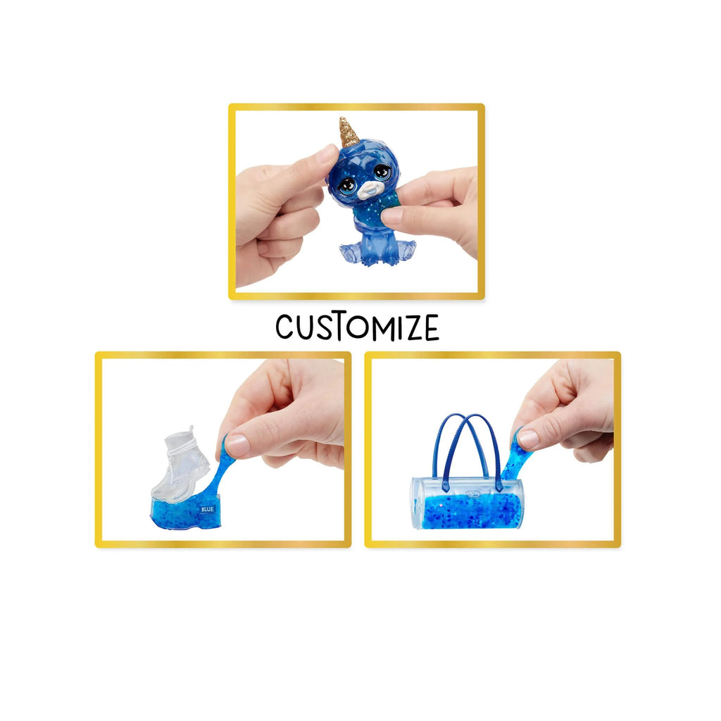 Rainbow High Skyler (blue) with Slime Kit & Pet