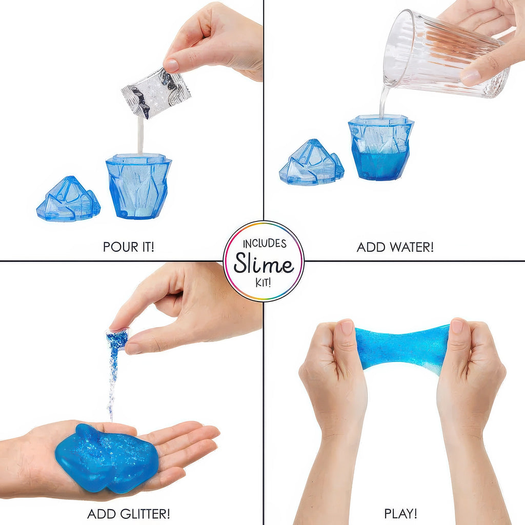 Rainbow High Skyler (blue) with Slime Kit & Pet