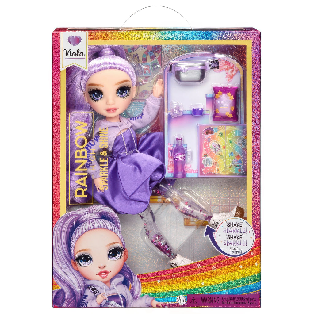 Rainbow High Sparkle and Shine - Viola - TOYBOX Toy Shop