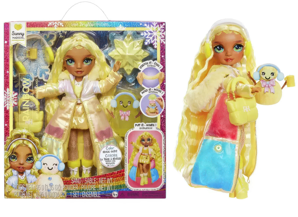 Rainbow High: Winter Wonderland Fashion Doll – Sunny Madison - TOYBOX Toy Shop