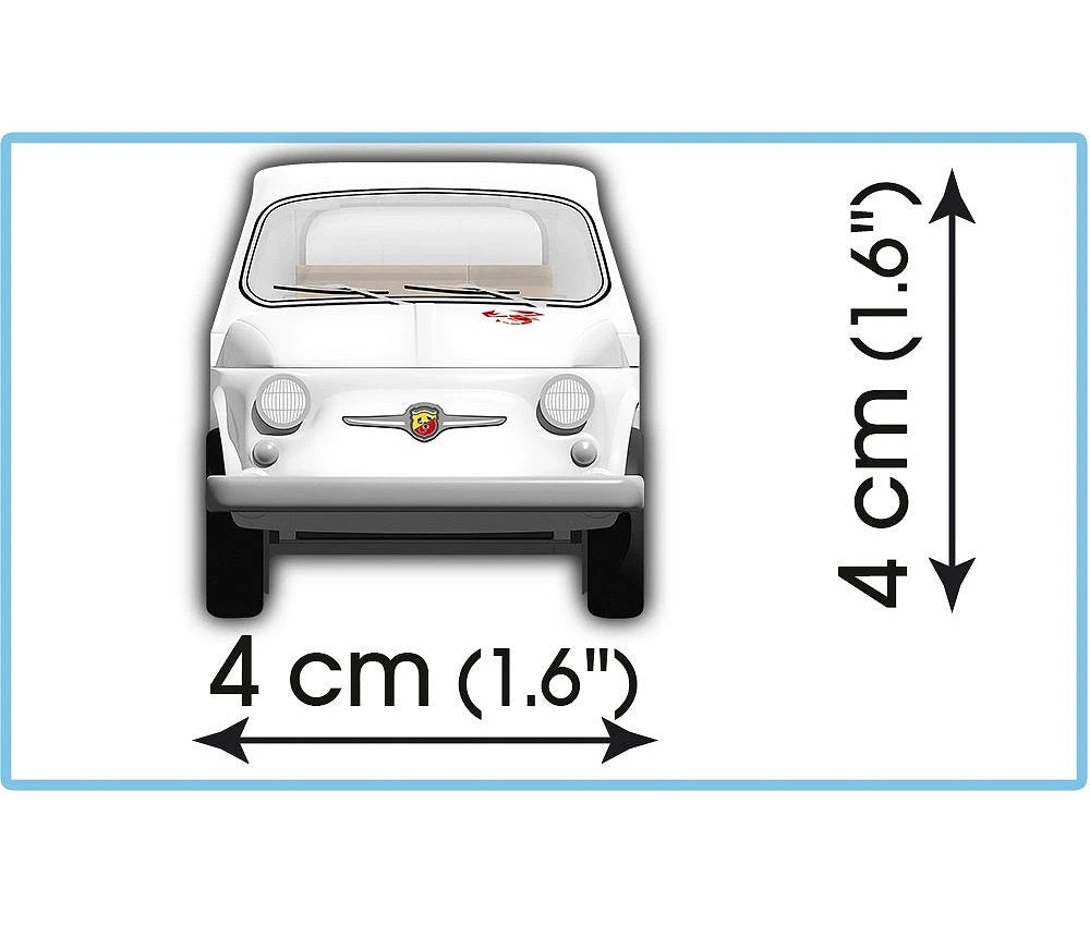 COBI 1965 Fiat Abarth Model Kit
