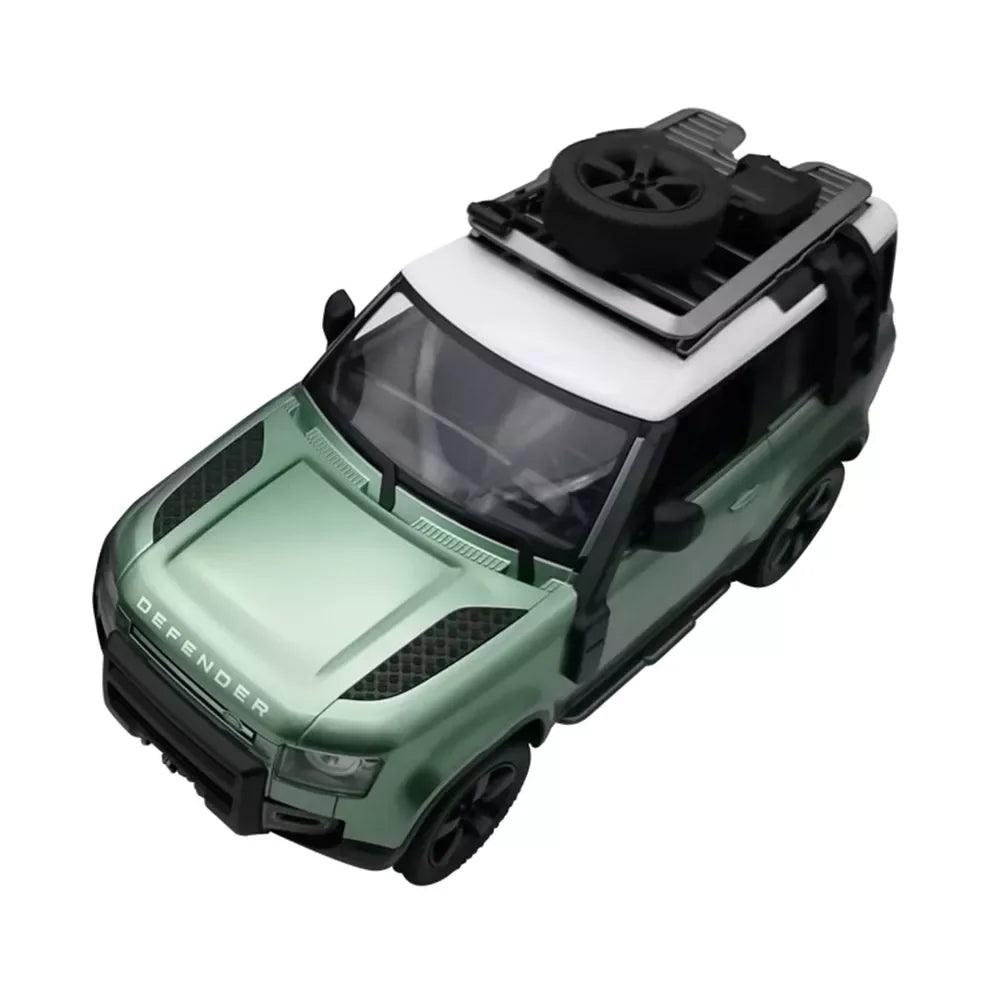 Range Rover Rc Card RANGE ROVER Defender RC Car with Front Lights 1:24 Scale - Green | Buy ...