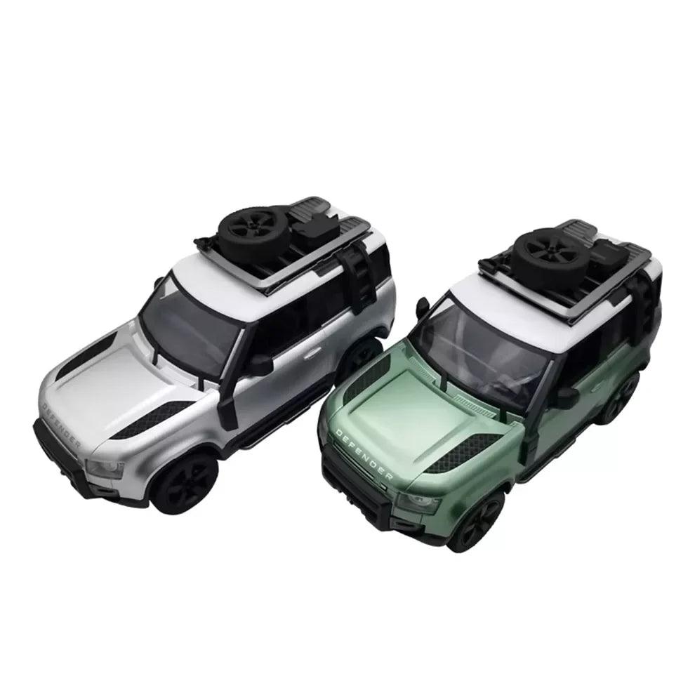 Range Rover Rc Card RANGE ROVER Defender RC Car with front Lights 1:24 Scale - Green – TOYBOX