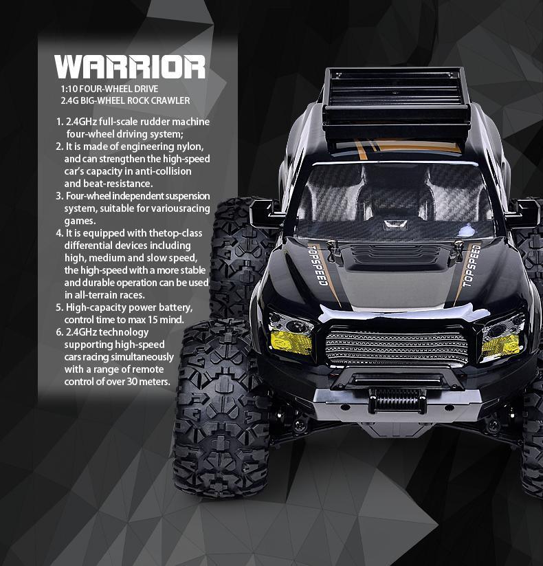 Raptor PF150 Warrior Big Wheel 4x4 Rock Crawler RC Car | Buy Online at ...