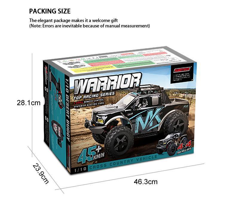 Raptor PF150 Warrior Big Wheel 4x4 Rock Crawler RC Car - TOYBOX Toy Shop