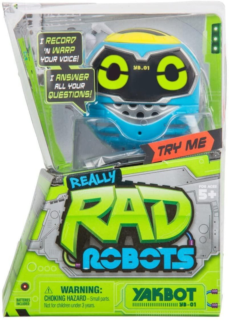 Really R.A.D. Robots Yakbot YB-01 Colour Blue - TOYBOX Toy Shop