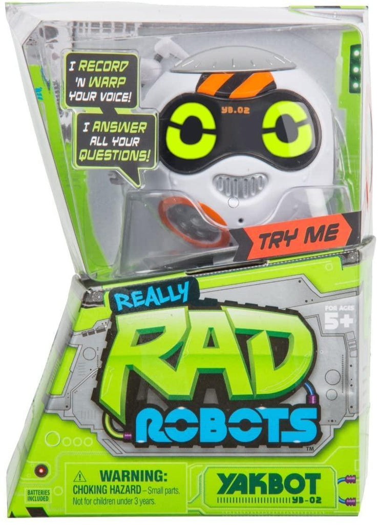 Really R.A.D. Robots Yakbot YB-02 Colour White - TOYBOX Toy Shop