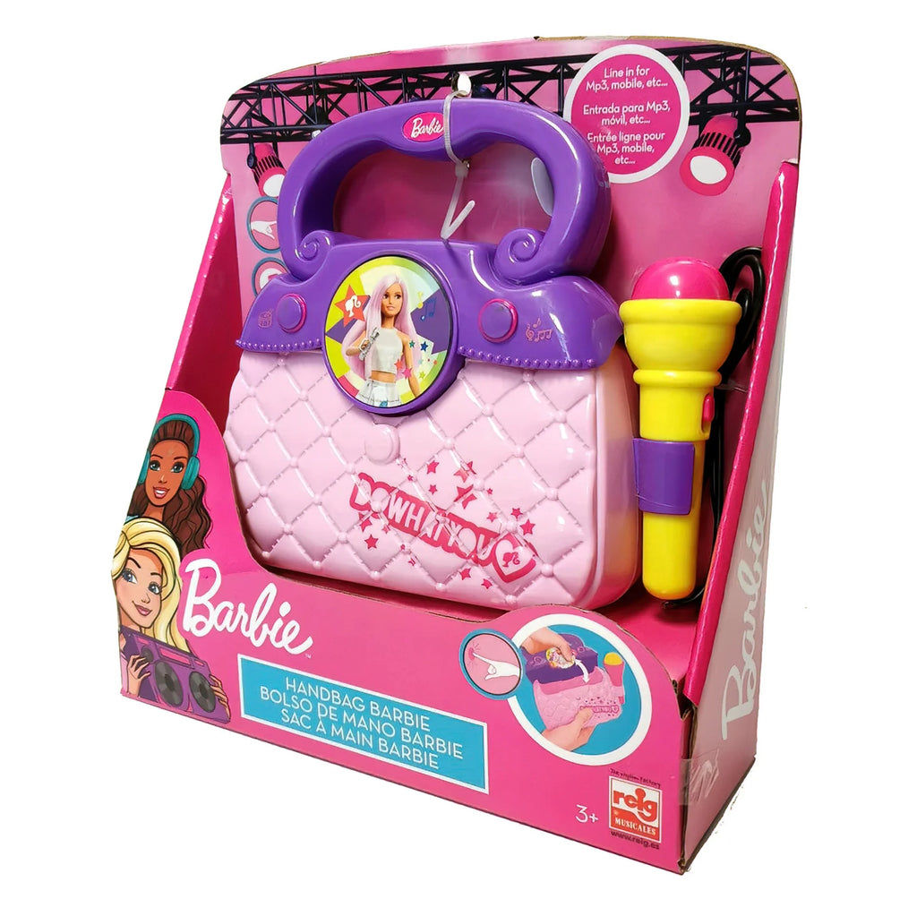 REIG Barbie Mattel Bag with Microphone - TOYBOX Toy Shop