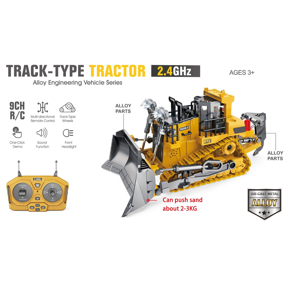 Remote Control Hydraulic Tractor - TOYBOX