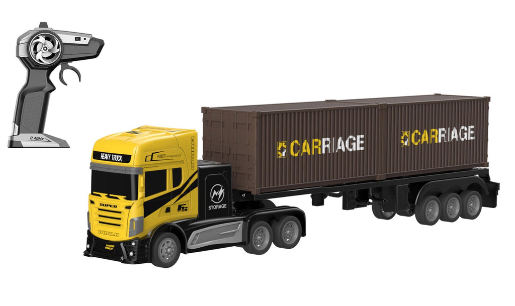 Remote Controlled Cargo RC Transport Truck - TOYBOX