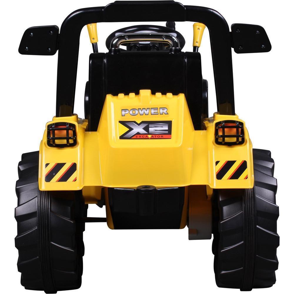 RICCO ZP1005 Electric Ride On Tractor Yellow - TOYBOX Toy Shop