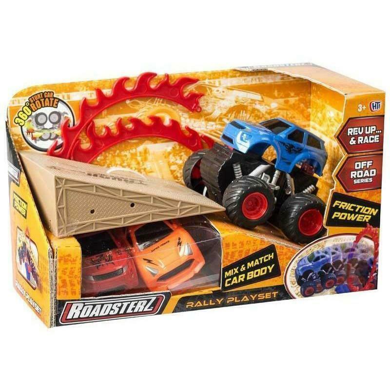 Roadsterz Friction Power Rally Car Playset - Assortment - TOYBOX Toy Shop