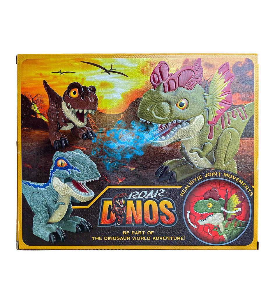 Roaring Dino Dinosaur with Spray, Lights & Sounds - TOYBOX Toy Shop