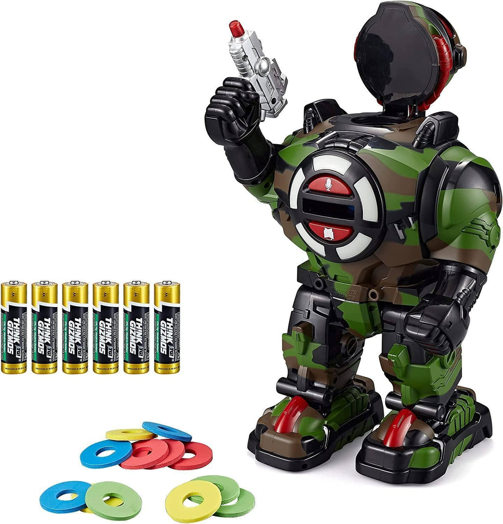 RoboShooter Remote Control Interactive Robot - Camouflage - TOYBOX Toy Shop