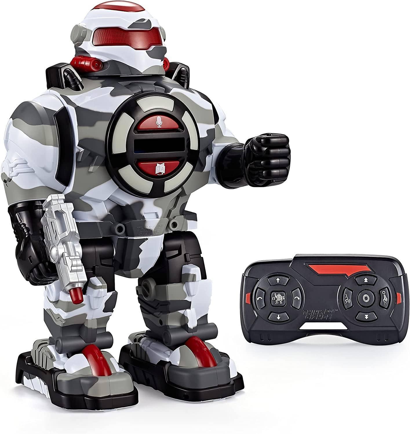 Roboremote Roboshooter Remote Control Interactive Robot - White | Buy Online at ♥️ ...