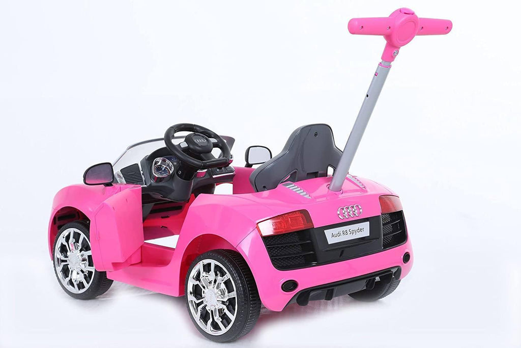 ROLLPLAY Audi R8 Spyder Push Car Pink - TOYBOX