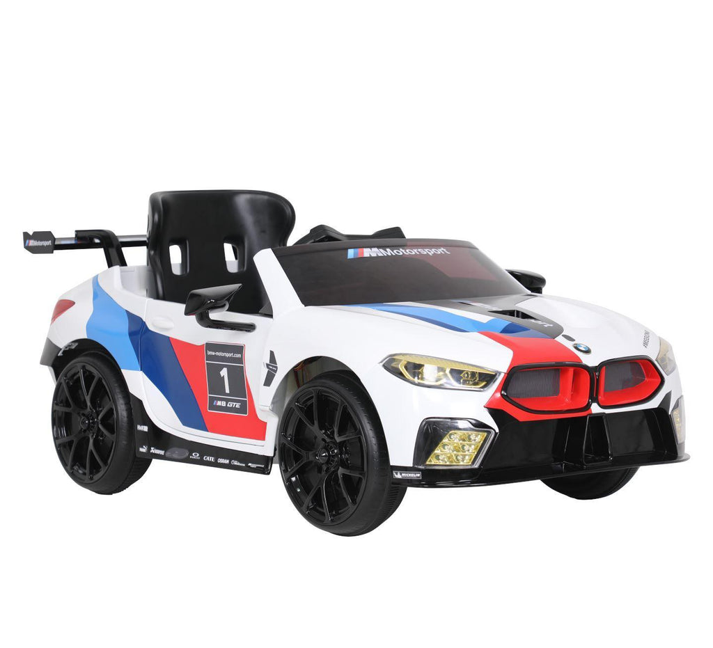 ROLLPLAY Germany BMW M8 GTE 12V Battery Ride-on Car with Remote Control - TOYBOX Toy Shop