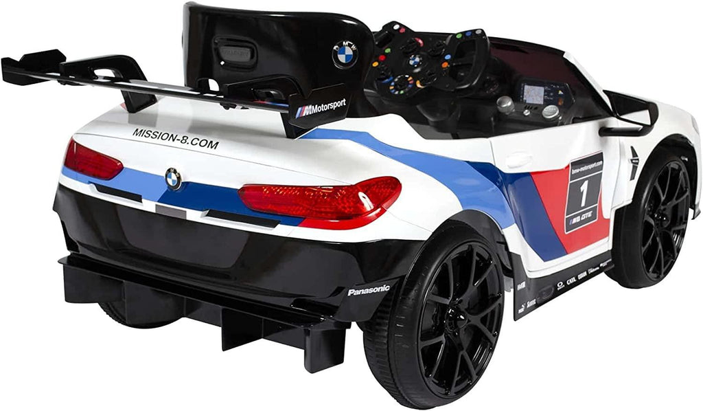 ROLLPLAY Germany BMW M8 GTE 12V Battery Ride-on Car with Remote Control - TOYBOX Toy Shop