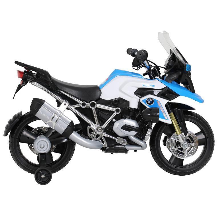 ROLLPLAY Germany Electric 6V Battery BMW R1200GS Police Motorcycle Ride-on, Blue - TOYBOX Toy Shop
