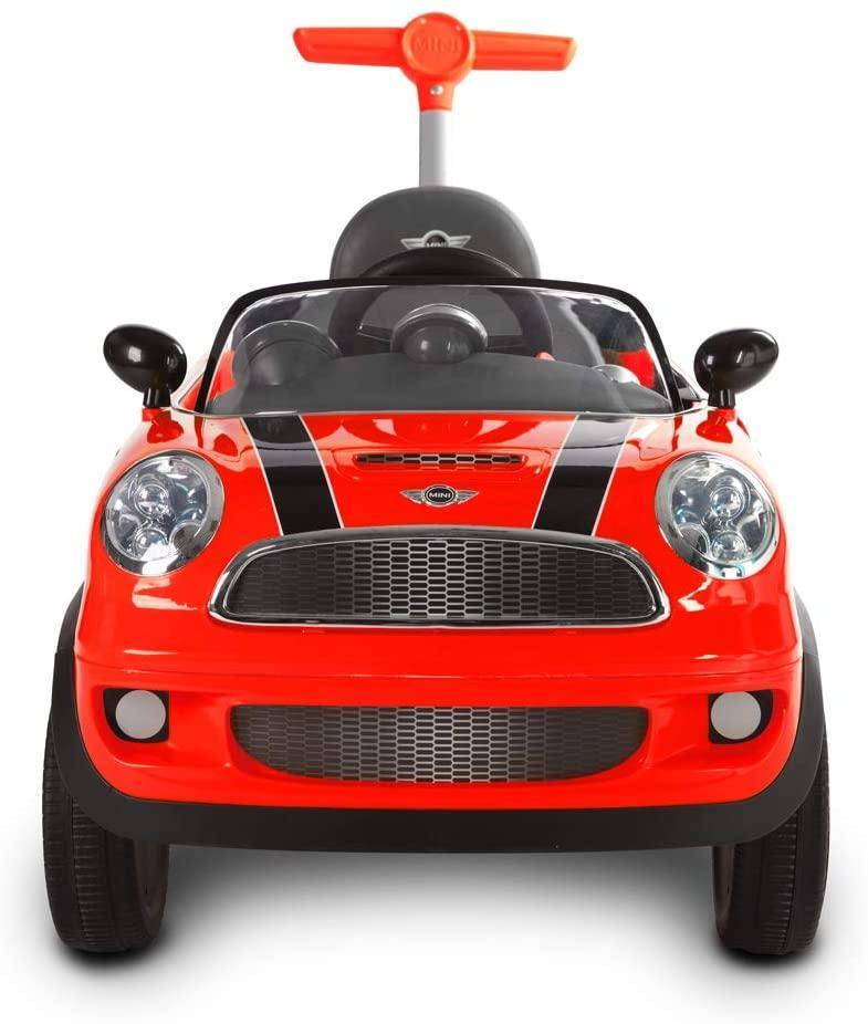 ROLLPLAY Germany Mini Cooper Push Car - Red - TOYBOX
