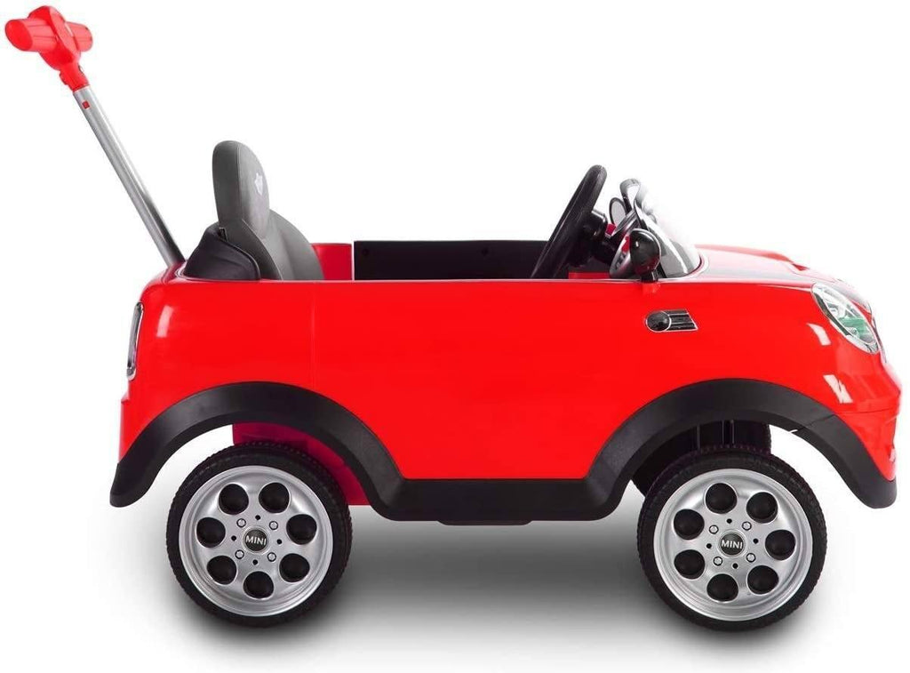 ROLLPLAY Germany Mini Cooper Push Car - Red - TOYBOX