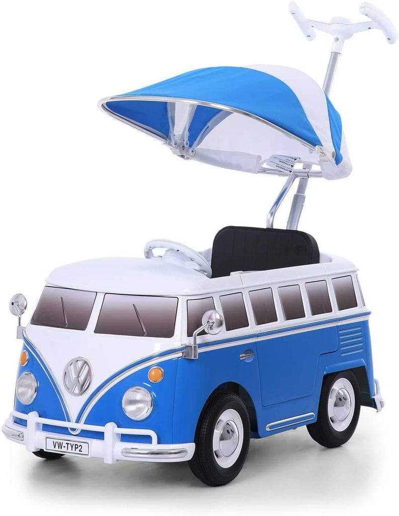 ROLLPLAY Germany Push Car with Adjustable Footrest VW Bus T1 (Type 2) - TOYBOX