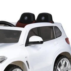 ROLLPLAY Premium BMW X5 12V Battery Ride-on Car - White – TOYBOX