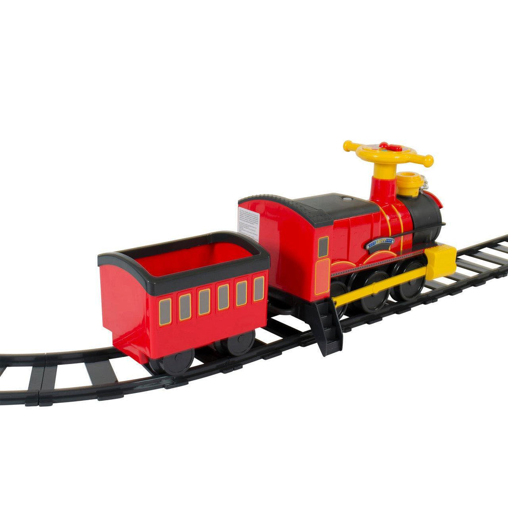ROLLPLAY Steam Train Battery Powered Ride-on - TOYBOX
