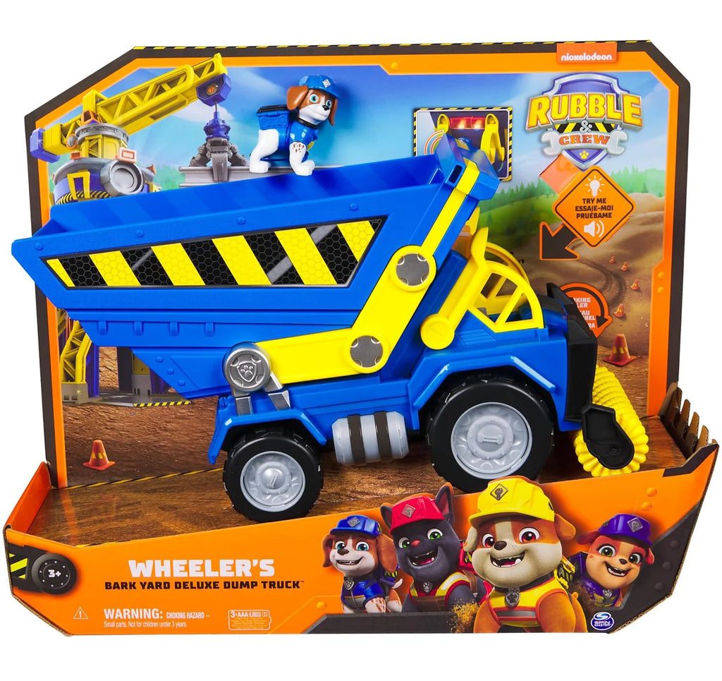 Rubble & Crew Barn Yard Deluxe Wheeler Dump Truck - TOYBOX Toy Shop