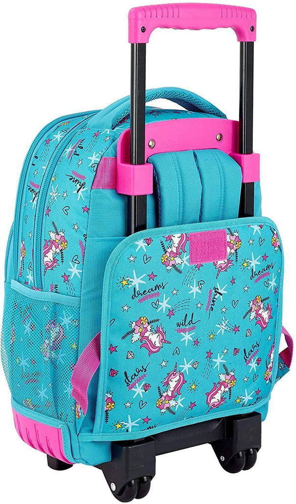 Safta Glowlab "Dreams" Official Large School Backpack With Wheels - TOYBOX Toy Shop