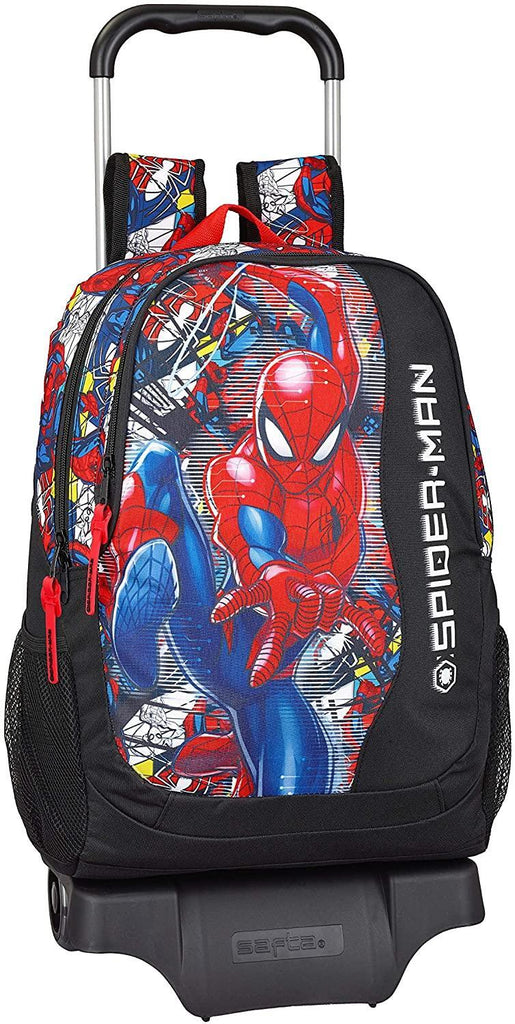 Safta Spiderman Children's Backpack 44cm Red - TOYBOX