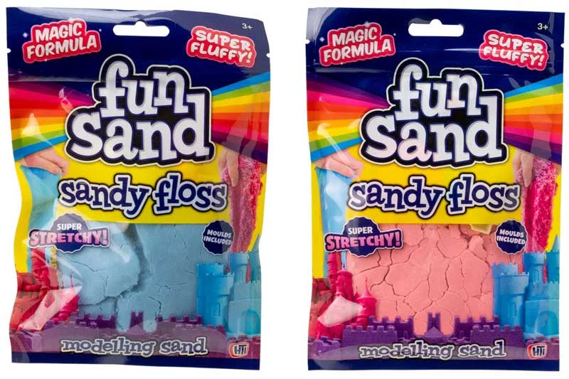 Sand Fun Sandy Floss Foil Bag - Assorted - TOYBOX Toy Shop