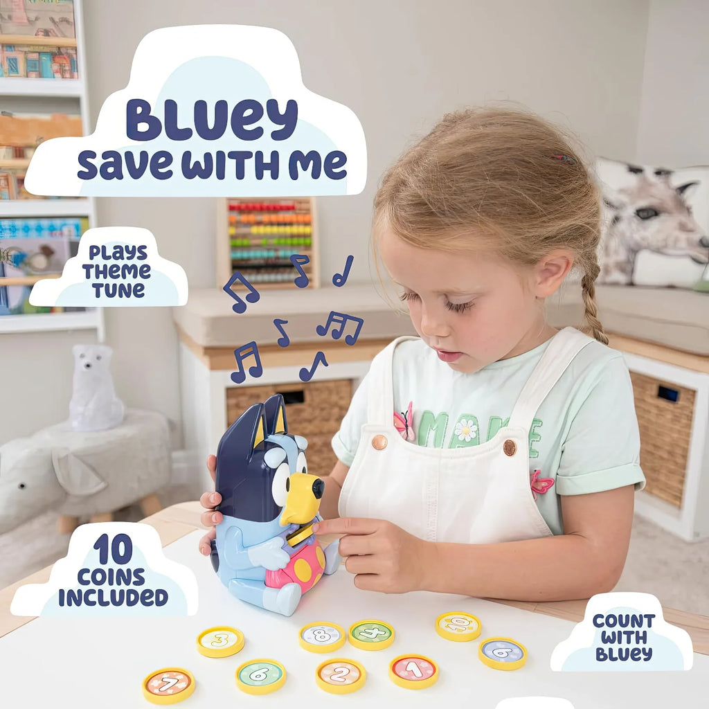 Save with Bluey: Interactive Money-saving Toy
