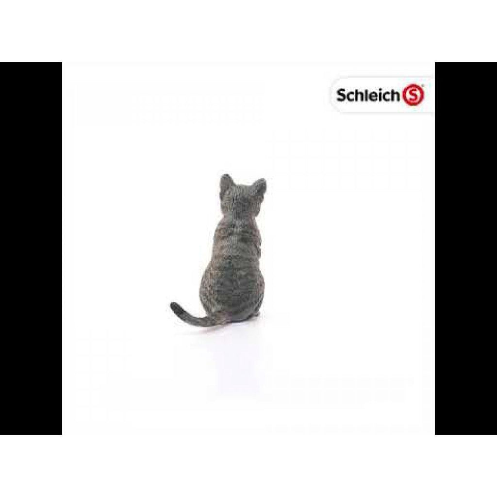 SCHLEICH 13771 Cat Sitting Figure - TOYBOX Toy Shop