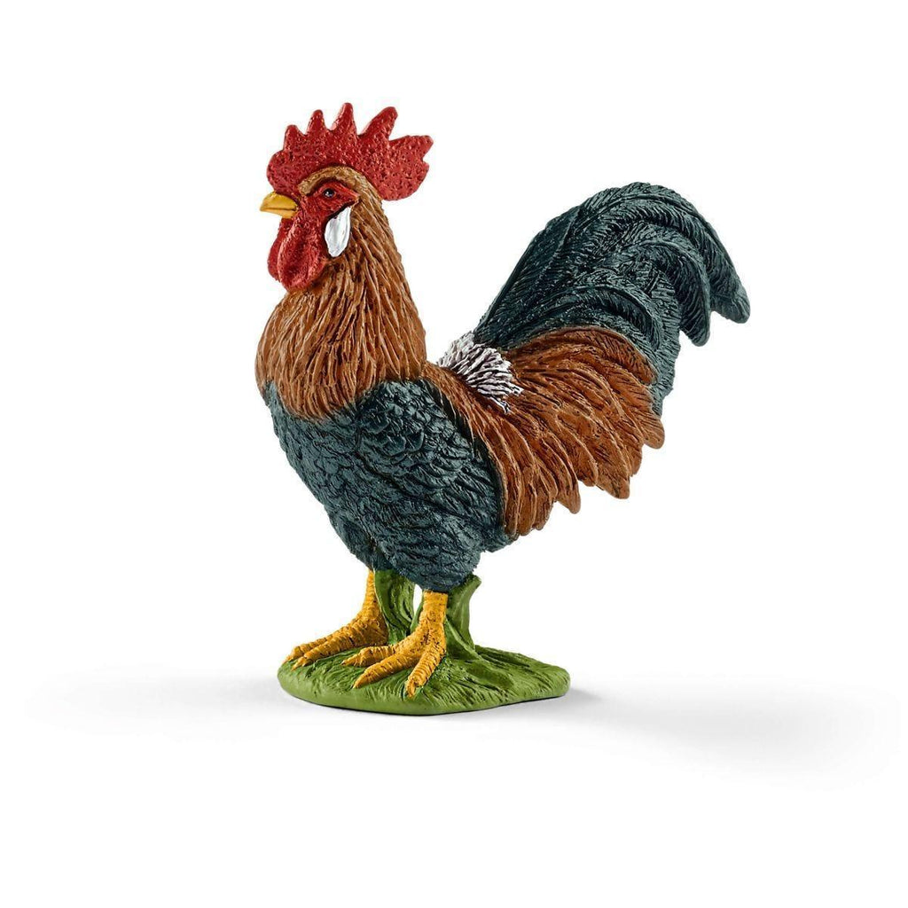 SCHLEICH 13825 Rooster Figure - TOYBOX Toy Shop