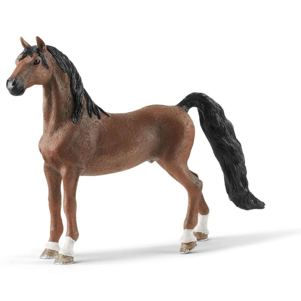 Schleich 13913 American Saddlebred Gelding Figure - TOYBOX Toy Shop