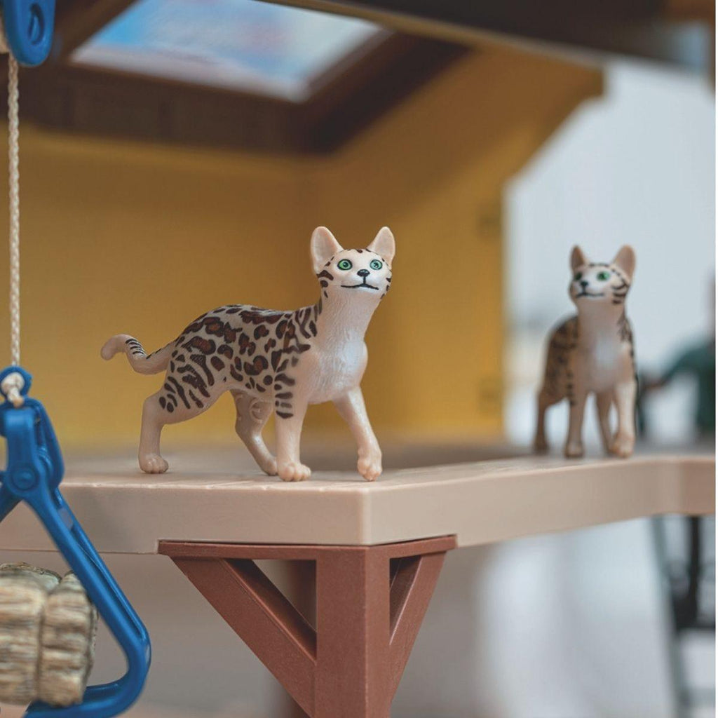 SCHLEICH 13918 Bengal Cat Figure - TOYBOX Toy Shop
