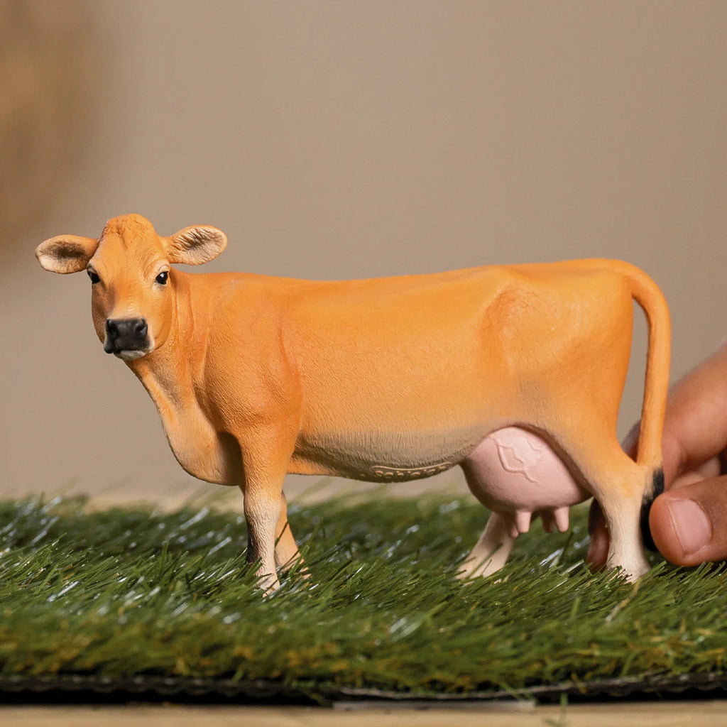 Schleich 13967 Jersey Cow Figure - TOYBOX Toy Shop