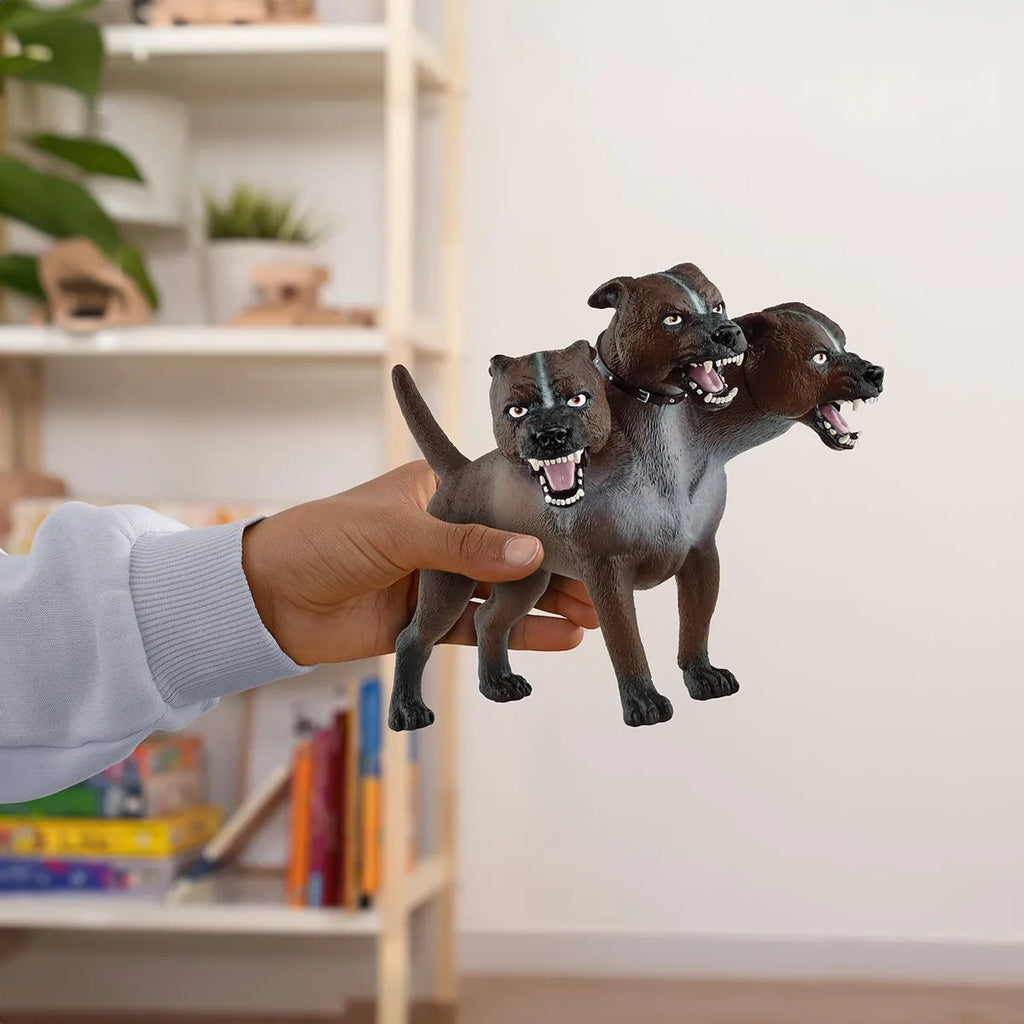 Schleich 13990 Three Headed Dog Fluffy Figure - TOYBOX Toy Shop