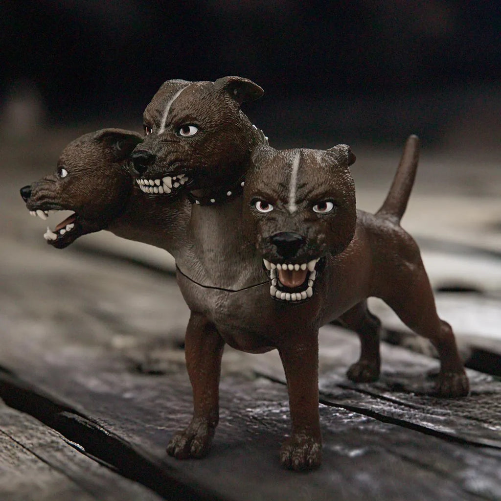 Schleich 13990 Three Headed Dog Fluffy Figure - TOYBOX Toy Shop