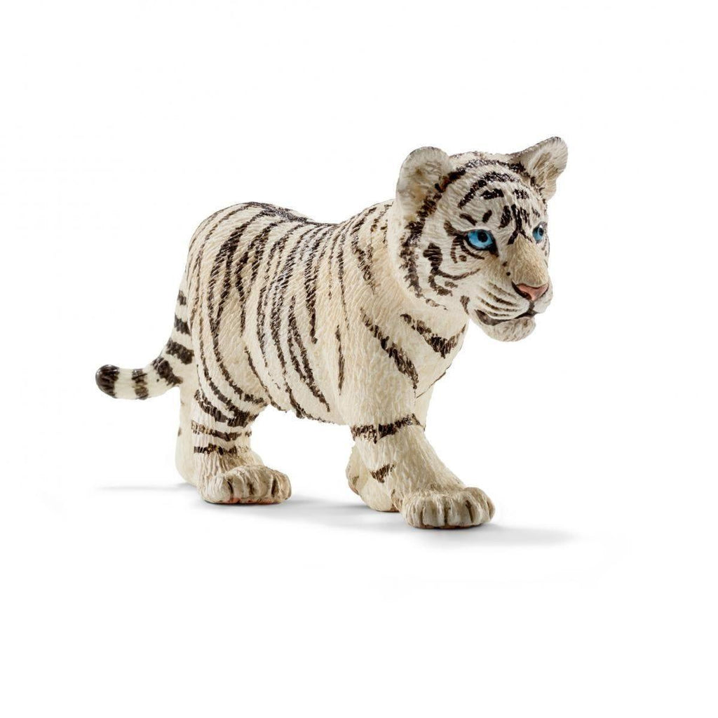 Schleich 14732 Tiger Cub White Figure - TOYBOX Toy Shop